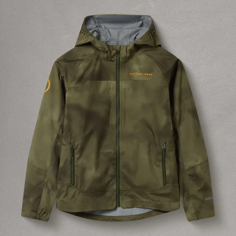 Kids MT500 Waterproof Jacket - Tweed Green