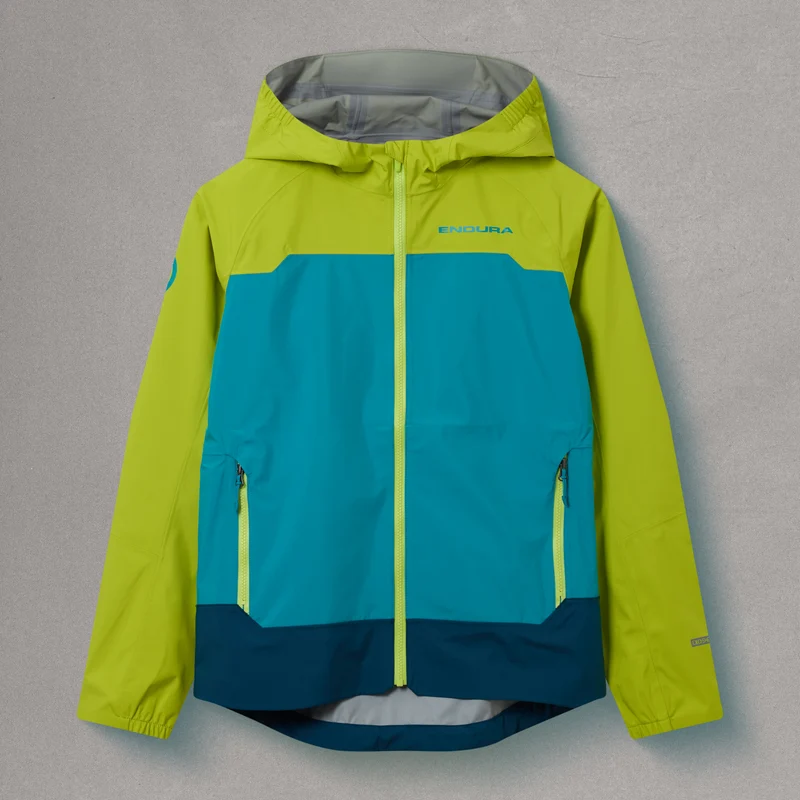 Kids MT500 Waterproof Jacket - Lime Green