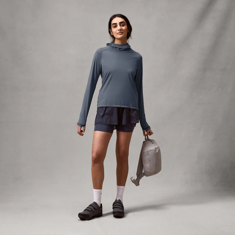 Women's AllTrack Rout Scuba Hoodie - Carbon Grey