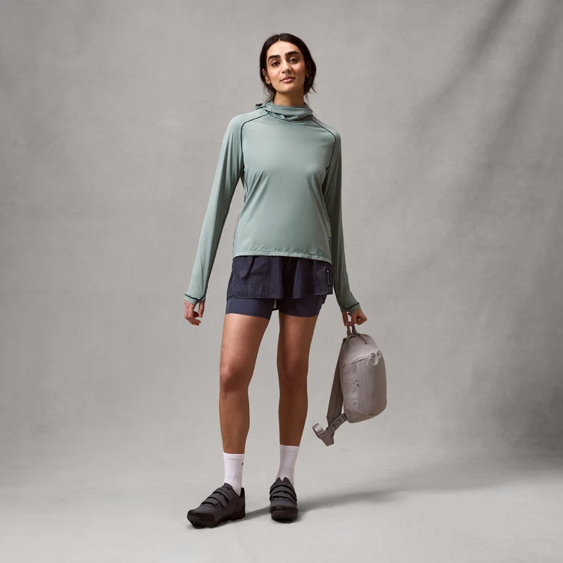 Women's AllTrack Rout Scuba Hoodie - Sage Green