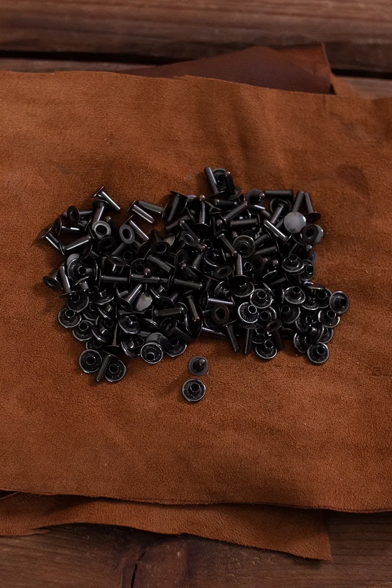 Hollow Rivet KØ9,2 x L11,5 mm Iron/Anthracite