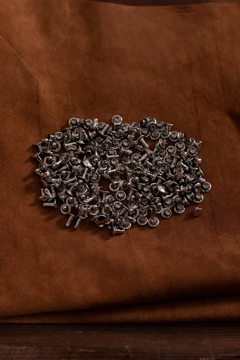 Hollow Rivet KØ7,0 x L7,2 mm Brass/Nickel
