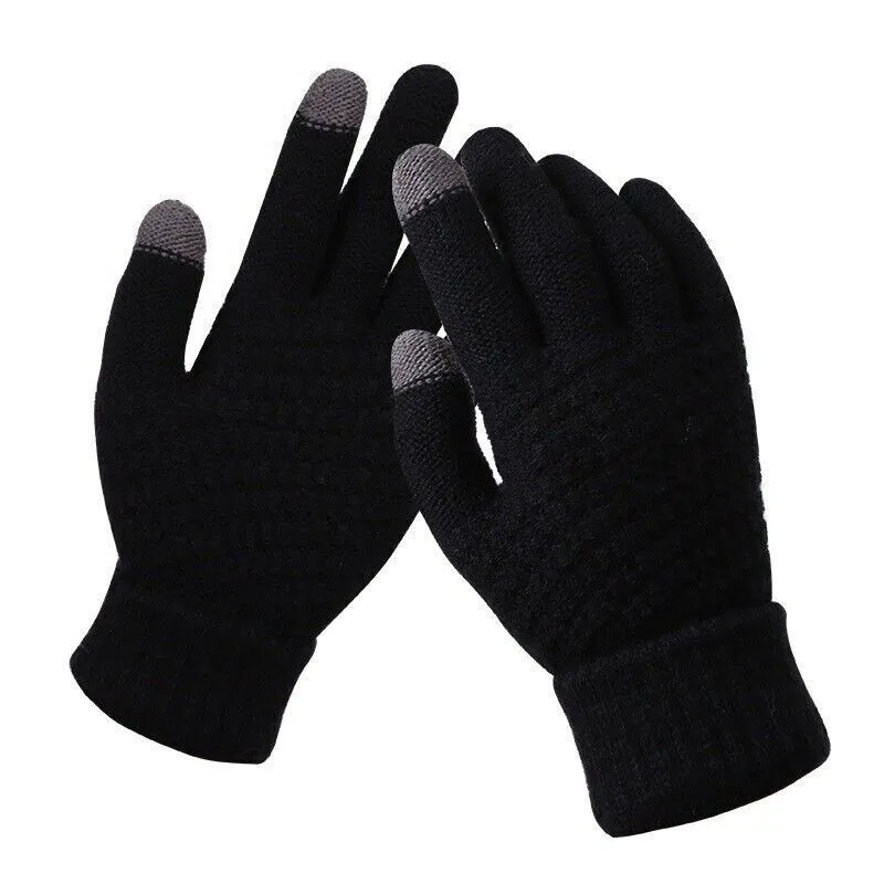 Winterliche gestrickte Touchscreen-Handschuhe | Stilvoll und funktional - Eive