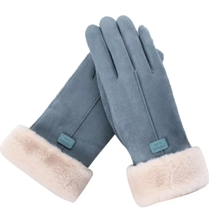 Carrie Wildlederhandschuhe | Winterwarm und modisch