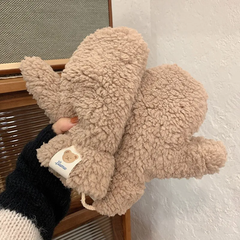 Winterzauber Teddy Fäustlinge | Kuschelig weich und wohlig warm