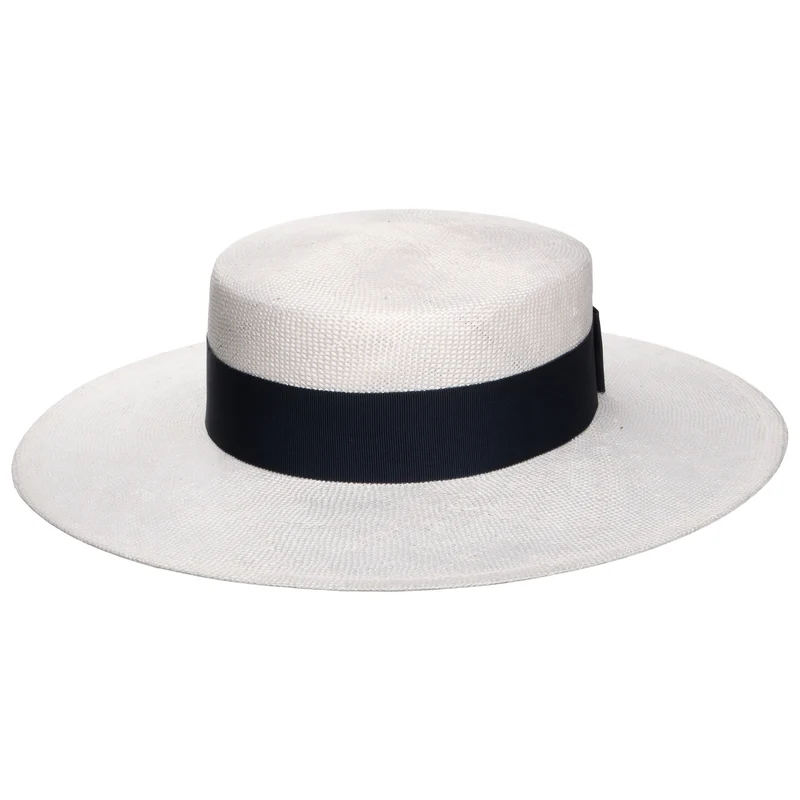 Whiteley Audrey Kreissäge Hut - Weiß-Marineblau