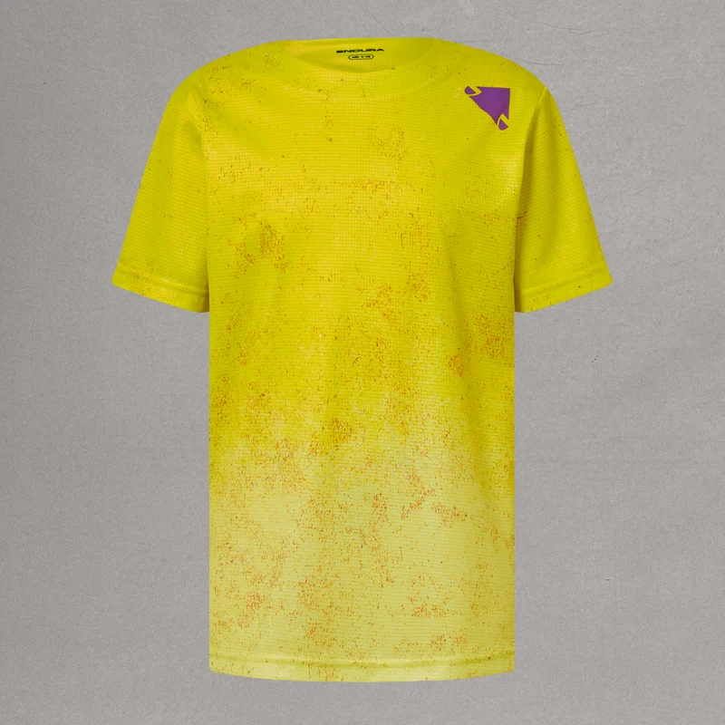 Kids SingleTrack Core Tee - Endura Citrus
