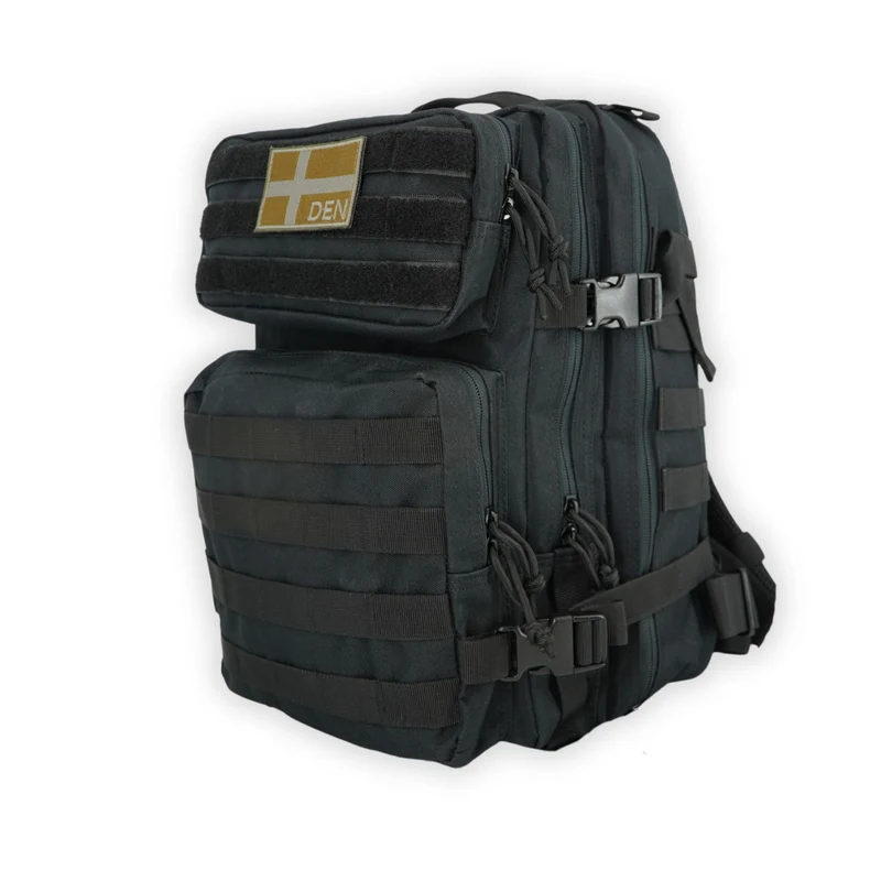 K-Force - Taktischer Assault Rucksack 25 Liter // Schwarz