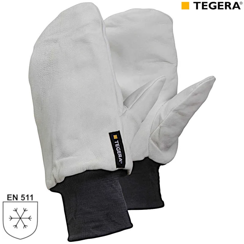 TEGERA 10 Lederhandschuhe Winter Fausthandschuhe