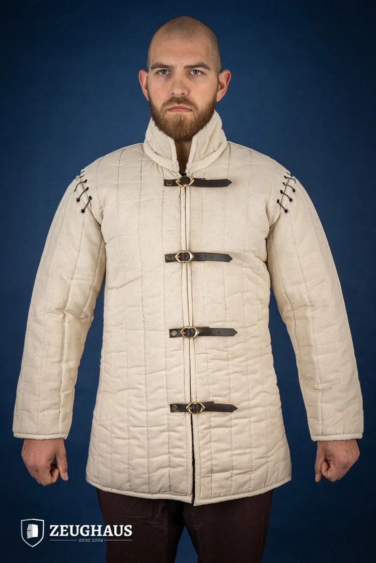 Gambeson mit Abnehmbaren Ärmeln Natur