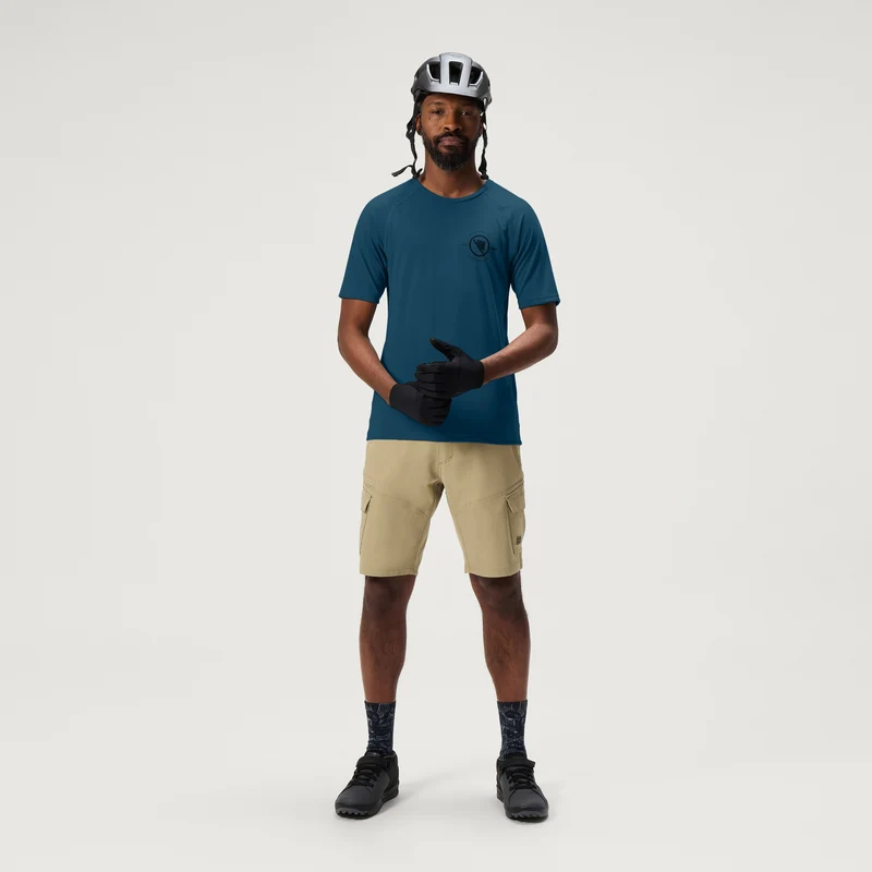 Men's Loop S/S Tech Tee - Barra Blue