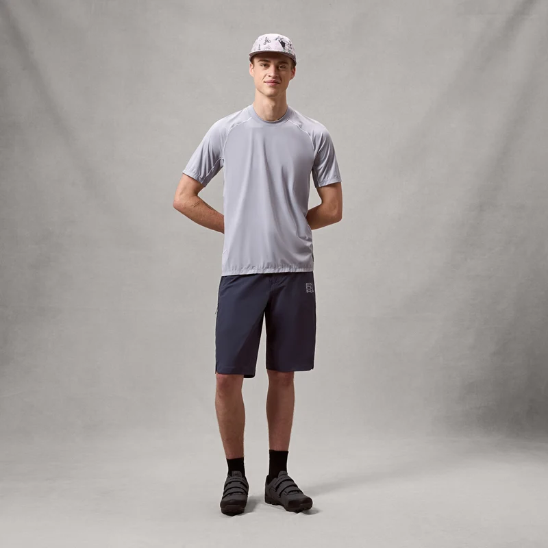 Men's AllTrack Rout S/S Tech Tee - Aluminium