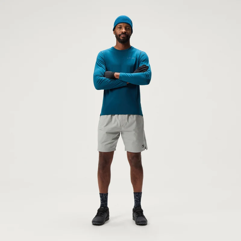 Men's Loop L/S Tech Tee - Barra Blue