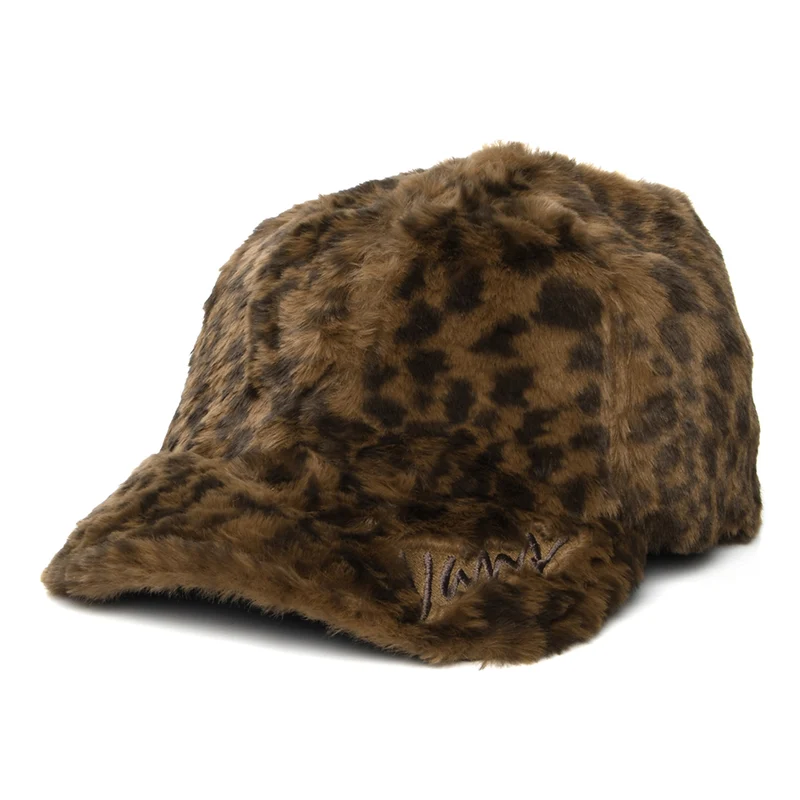 Vans Celano Kunstfell Baseball Cap - Braun