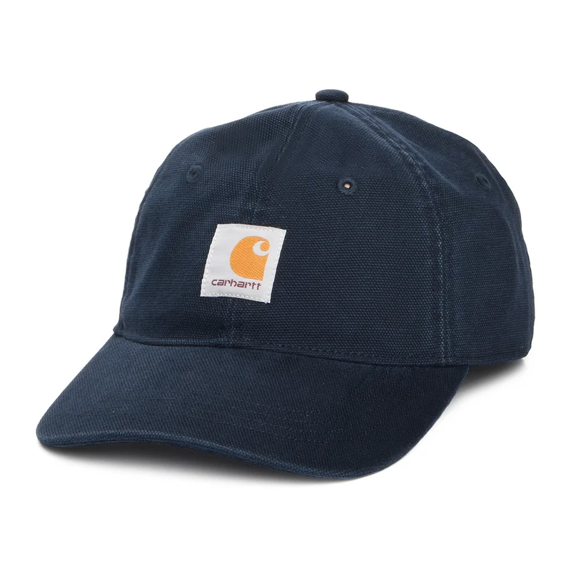 Carhartt WIP Selby Verwaschener Baseball Cap aus Baumwoll-Canvas - Dunkles Marineblau
