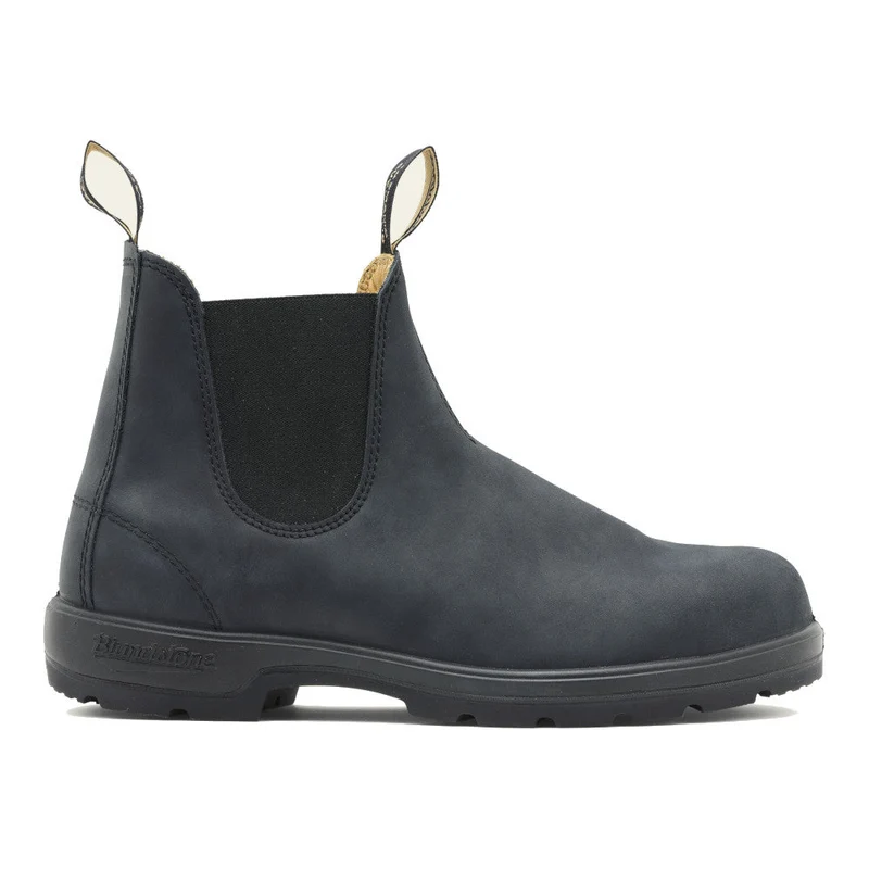 Blundstone - 587 Klassische rustikale Chelsea-Stiefel // Schwarz