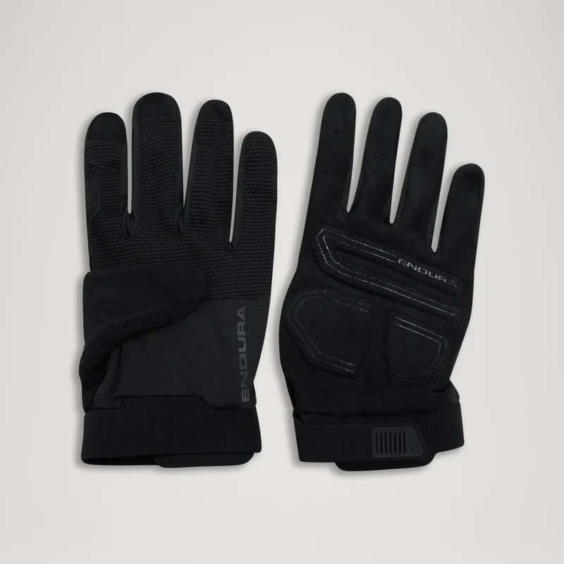 Loop Full Finger Gloves - Black