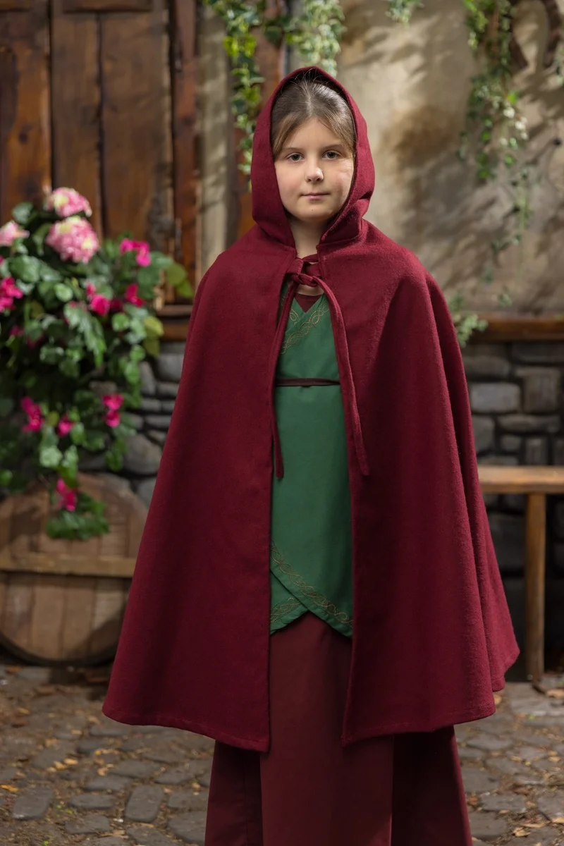 Kindercape Leanaa Rot