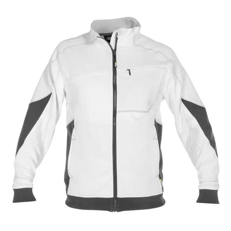 DASSY Velox Painters Sweatjacke weiss grau