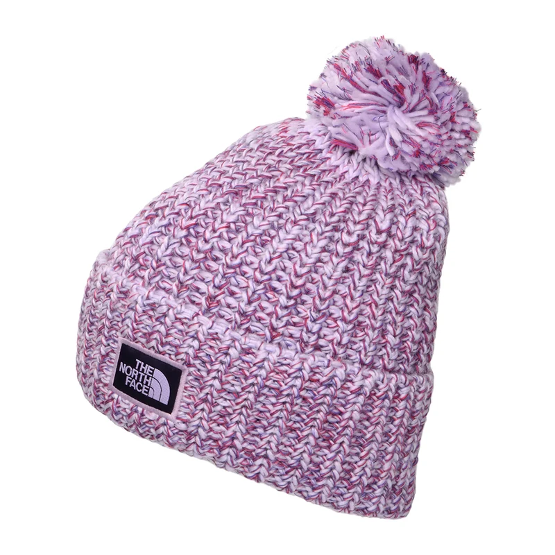 The North Face Cozy Chunky Cabin Bommelmütze - Fliederfarben