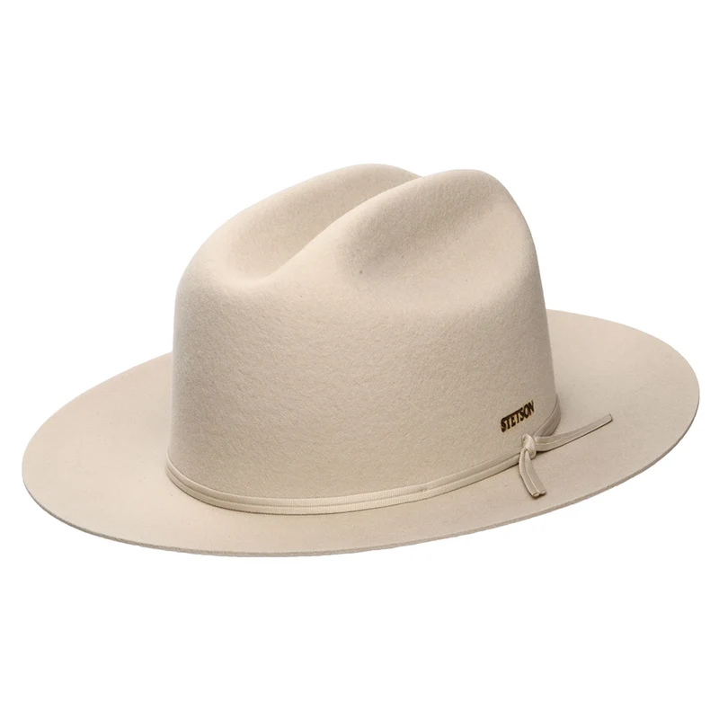 Stetson Ten Sleep Western Cowboy Hut aus Woll-Kaschmir-Filz - Hellbeige