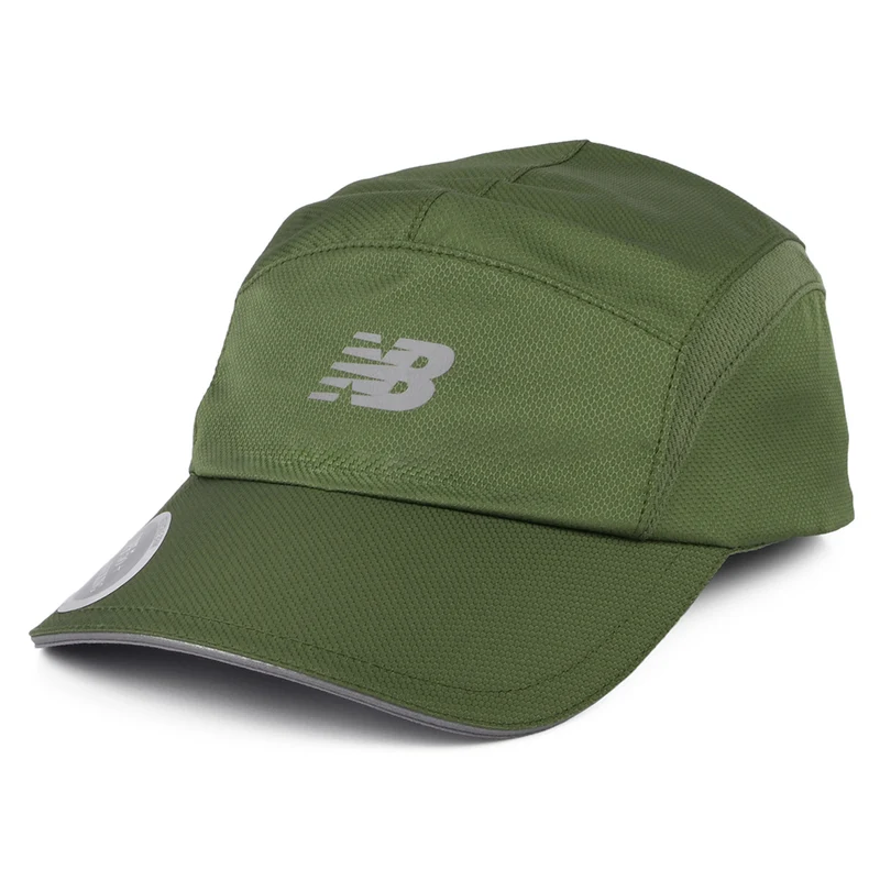 New Balance Performance V 3.0 5 Paneelen Cap - Dunkelolivgrün