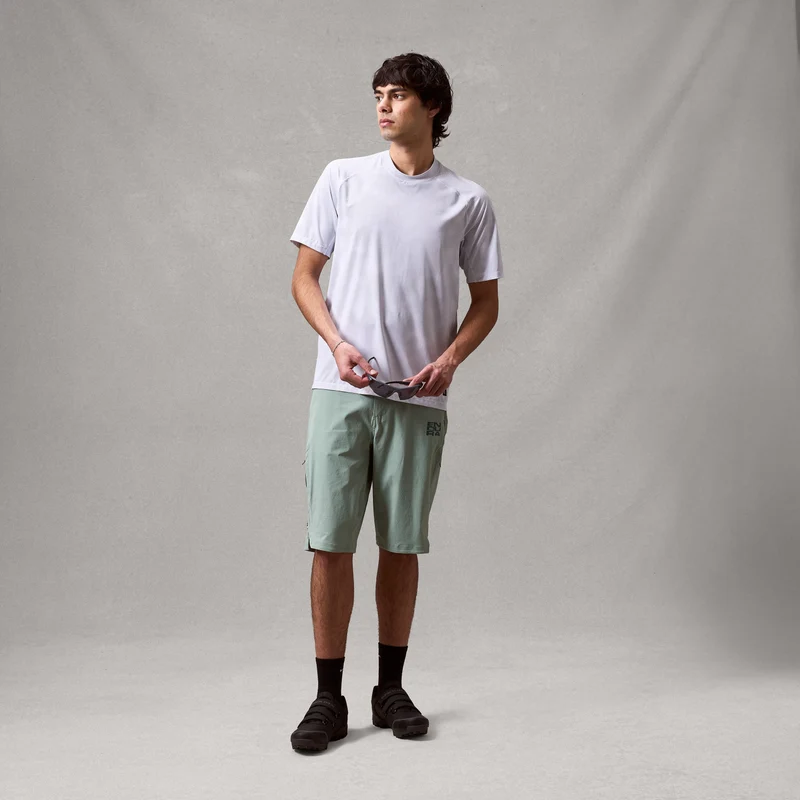 Men's AllTrack Rout S/S Tech Tee - White