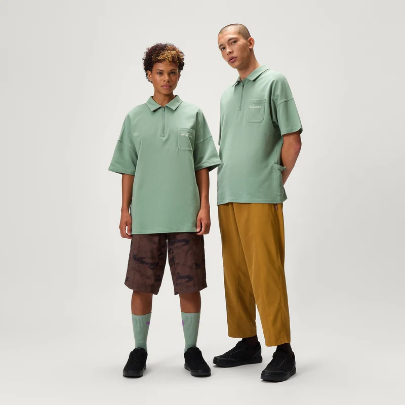Unisex Forty1Thirty Polo - Loch Green