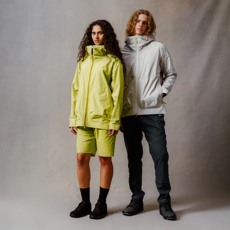 Unisex Corner Waterproof Jacket - French Oak