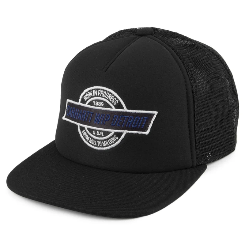 Carhartt WIP Detroit II Trucker Cap - Schwarz