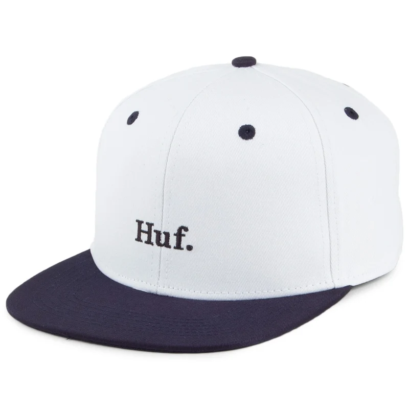 HUF Genuine 6 Paneelen Cap - Marineblau
