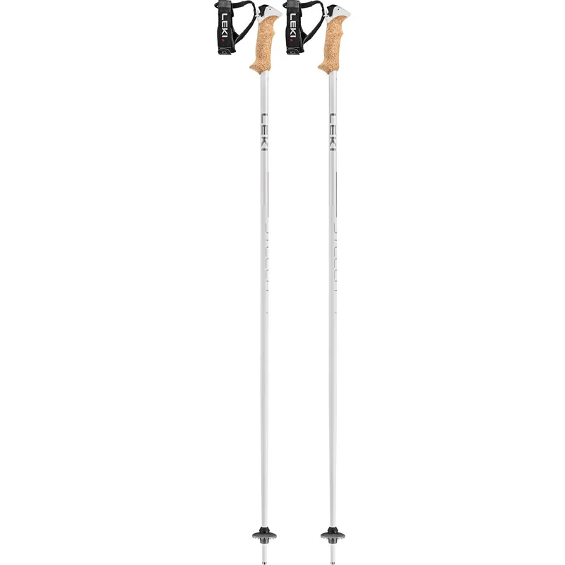 Leki Stella S white silver