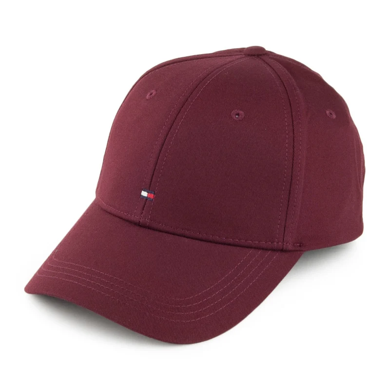 Tommy Hilfiger Classic Baseball Cap - Weinrot