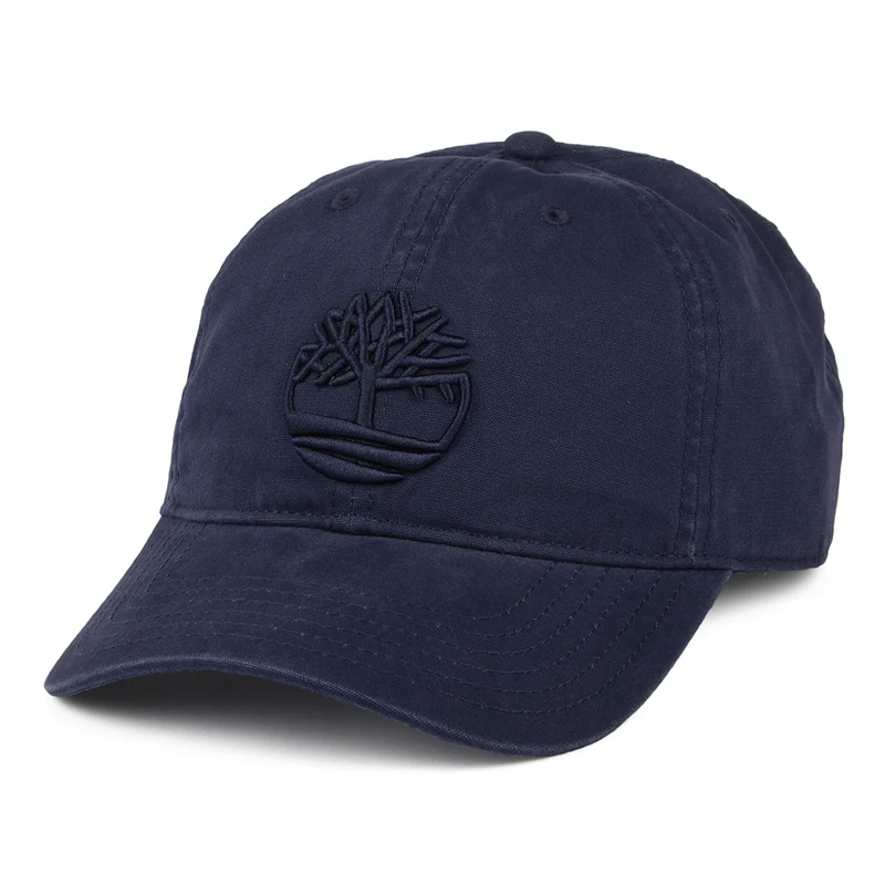 Timberland Soundview Baseball Cap aus Baumwoll-Canvas - Marineblau