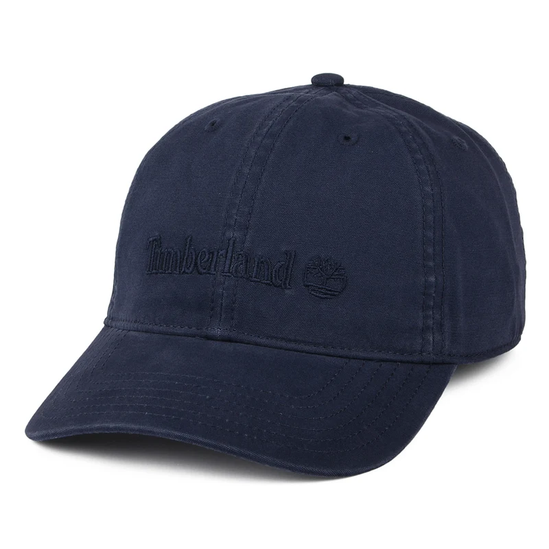 Timberland Cap mit Stickerei - Marineblau