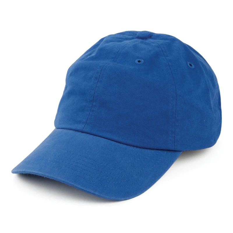 Baseball Cap aus Verwaschener Baumwolle - Königsblau