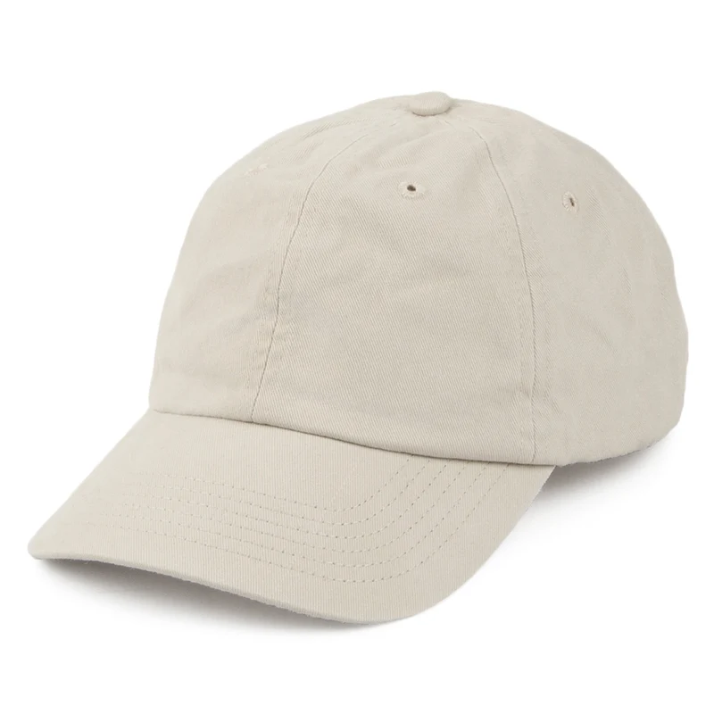 Village Hats Baseball Cap aus gewaschener Baumwolle - Beige