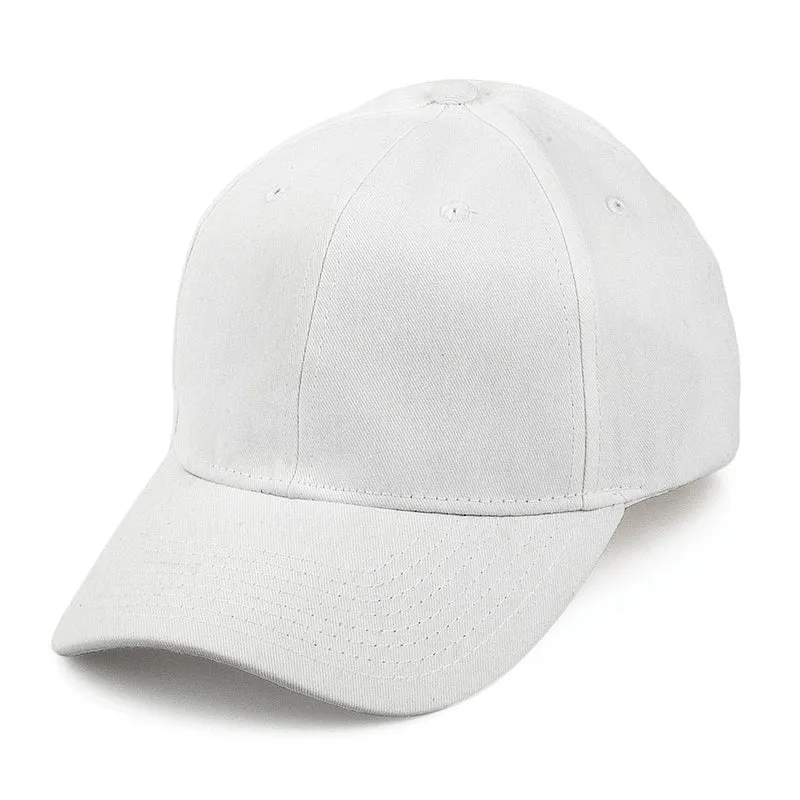 Cap aus Gebürsteter Baumwolle - Weiß
