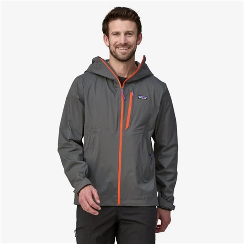 Patagonia Herren Granite Crest Regenjacke Forge Grey