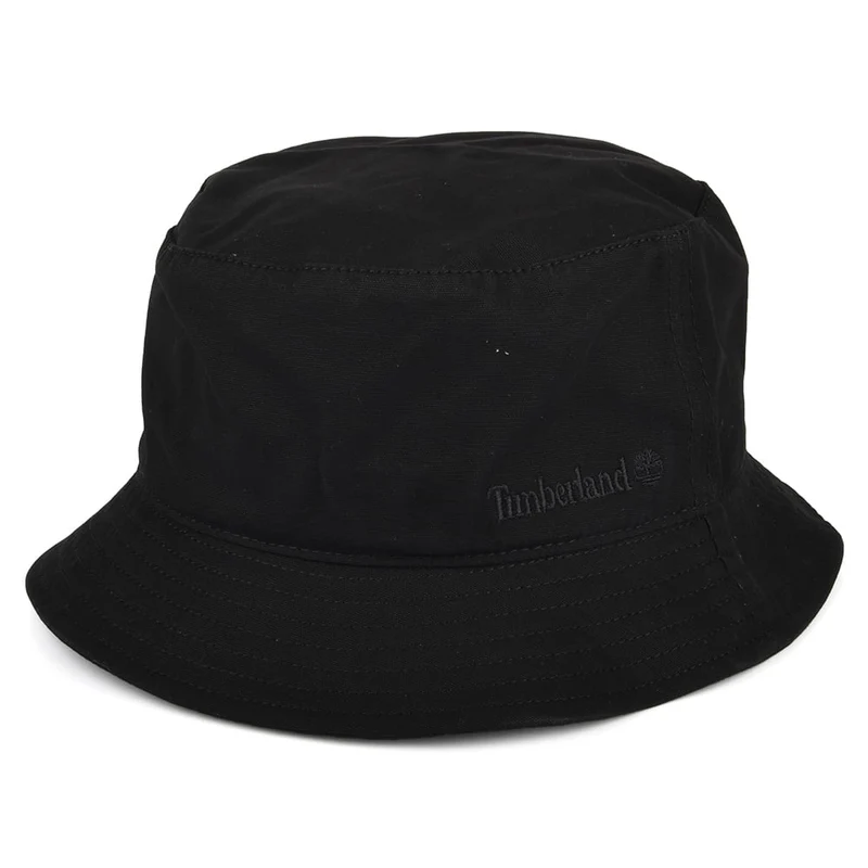 Timberland Peached Fischerhut aus Baumwoll-Canvas - Schwarz