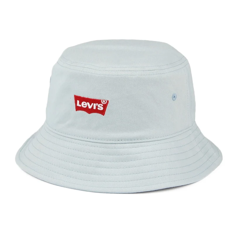 Levi's Batwing Fischerhut aus Baumwolle - Hellblau