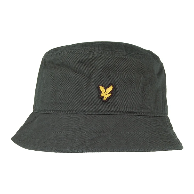 Lyle & Scott Fischerhut aus Baumwolle - Jadegrün