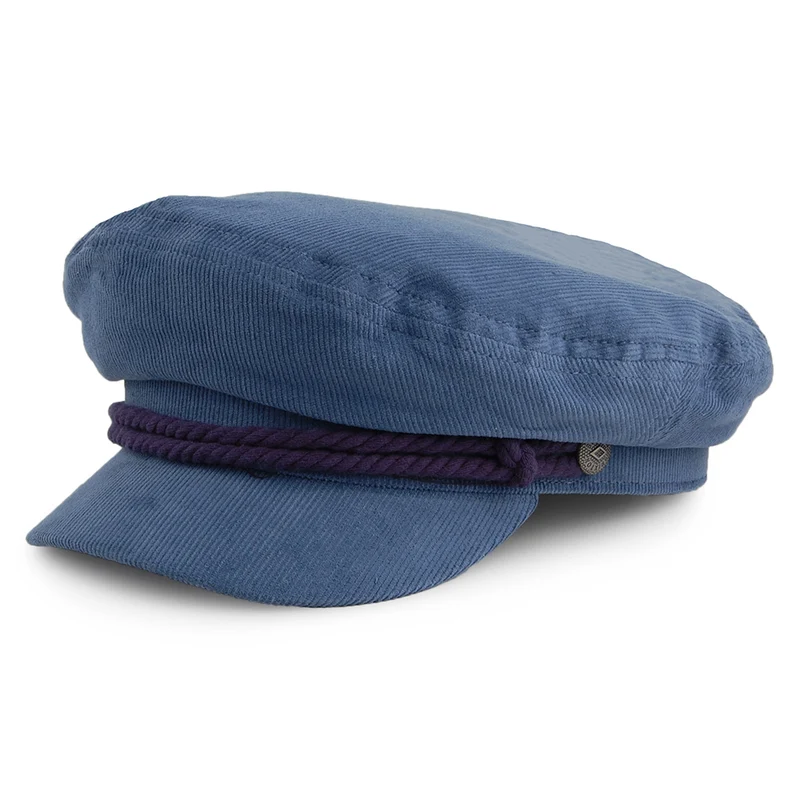Brixton Cord Schiffermütze - Marineblau
