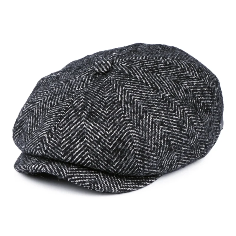 Brixton Brood Baggy Ballonmütze - Schwarz-Weiß