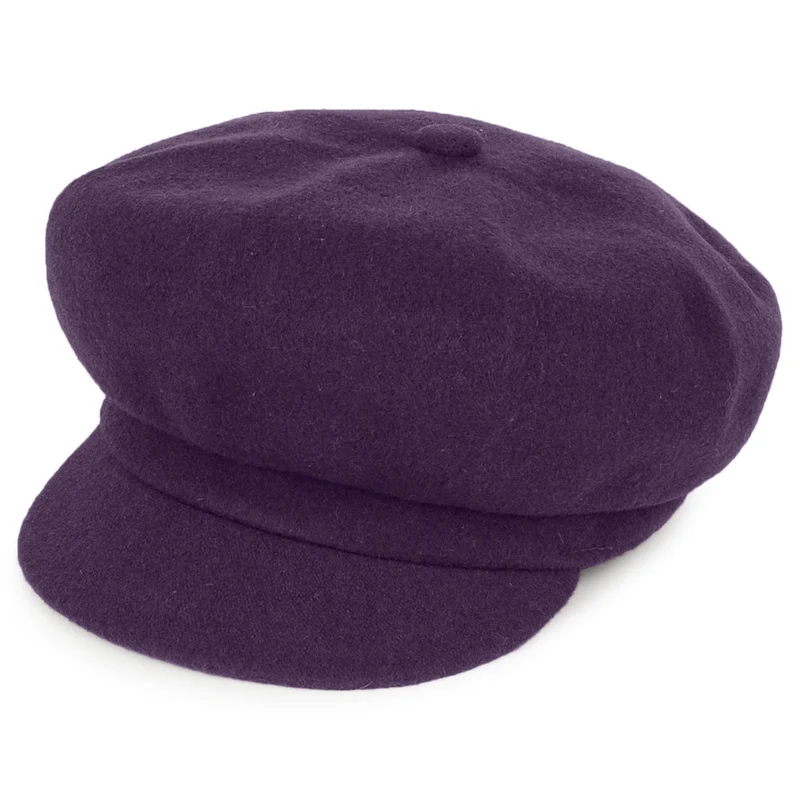 Kangol Spitfire Ballonmütze aus Wolle - Lila