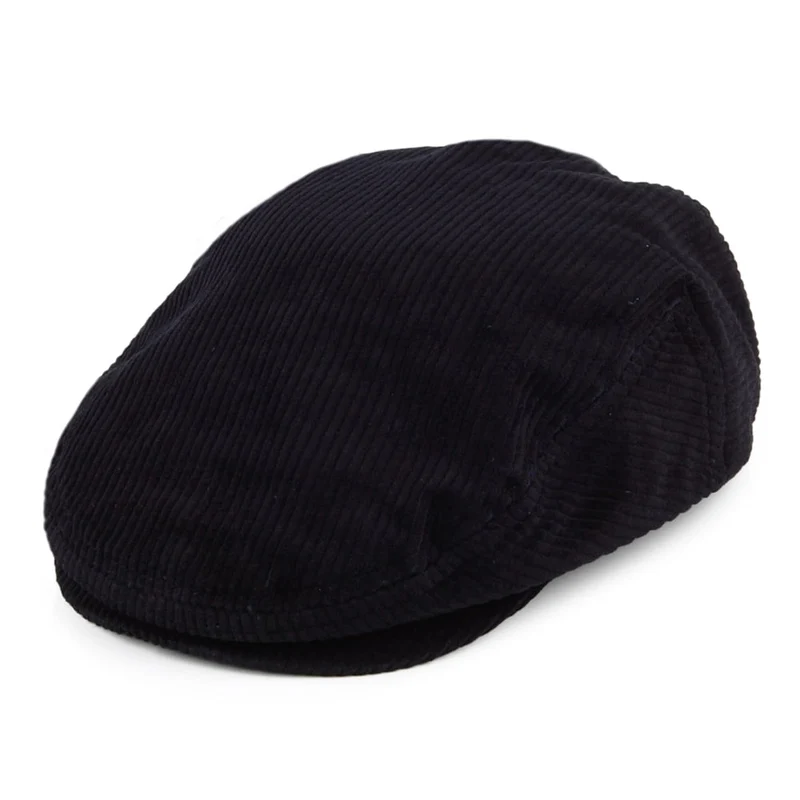 Brixton Hooligan Packbare Kord Schiebermütze - Verwaschenes Marineblau