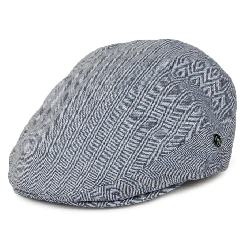 City Sport Promo Lightweight Schiebermütze mit Fischgrätmuster - Blau