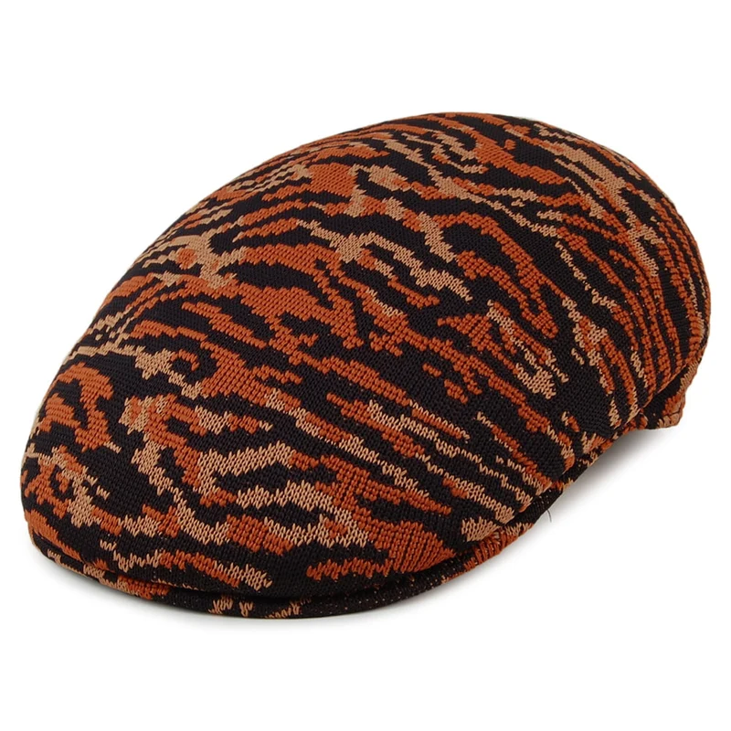 Kangol Carnival 504 Tiger Schiebermütze - Hellbraun
