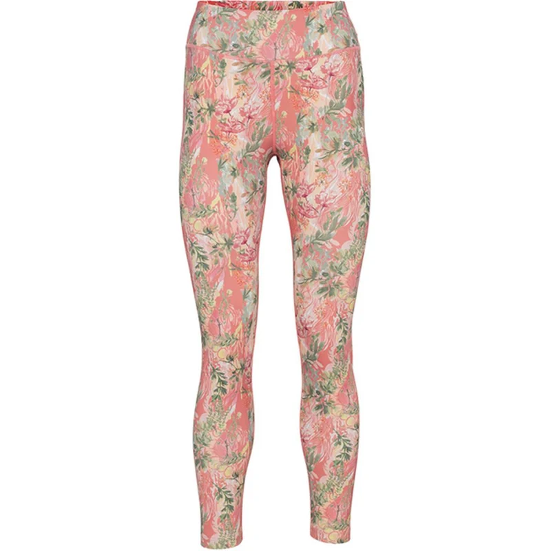 KARI TRAA VILDE RUNNING TIGHTS - PASTEL DUSTY PINK DAMEN
