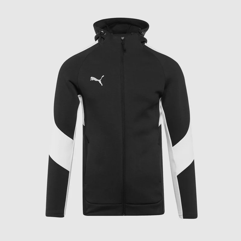 Puma teamEVOSTRIPE 25 Slim Jacke mit Kapuze